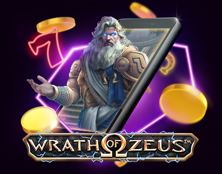 25 free spins on the new Wrath of Zeus slot game at Miami Club Casino