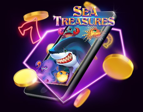 $10.00 free for Sea Treasures slot