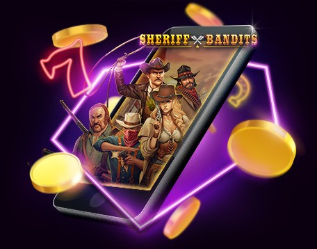 100% Match Bonus for the new Sheriff vs Bandits slot game at Miami Club Casino