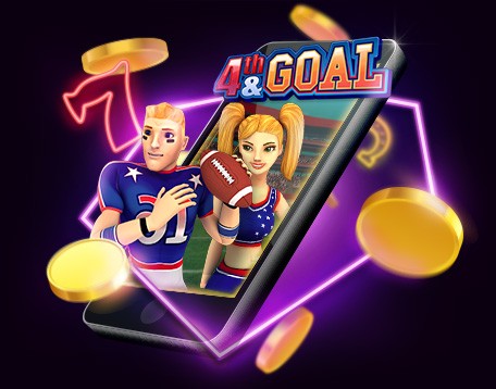 $10.00 free for the new 4th and Goal slot game at Miami Club Casino
