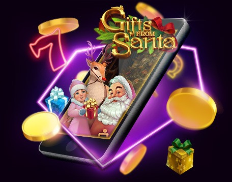 100 free spins on Gifts From Santa slot game